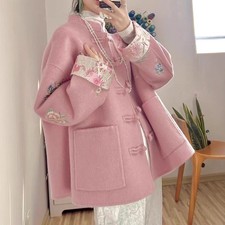 Cappotto lana double face