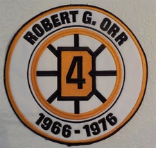 Bobby Orr Retired Number Crest
