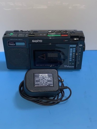 Sanyo radio cassette - sanyo,