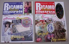 2 riviste femminili Ricamo
