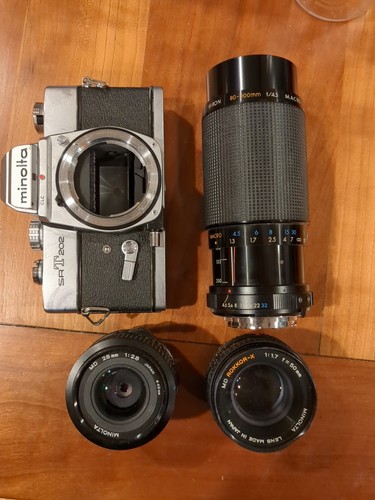 Minolta srt 202 - minolta, fotocamera