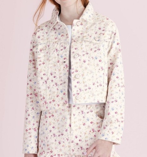 Giacca denim patchwork