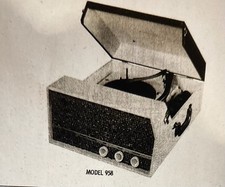 Kit Ricambio Condensatore Fisso Resistenza Giradischi Phonola Modello 958