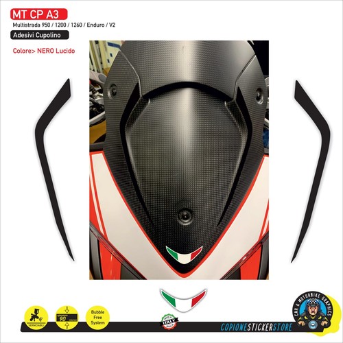 Adesivi cupolino ducati - adesivi,