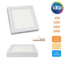 Plafoniera led montaggio