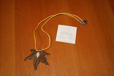 COLLANA IN METALLO A FORMA DI FOGLIA DI ACERO GIAPPONESE