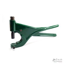 Pinza a pistone per applicare bottoni automatici a pressione occhielli ribattini