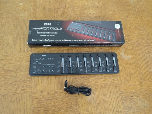 Korg nanokontrol2 black - korg, slim