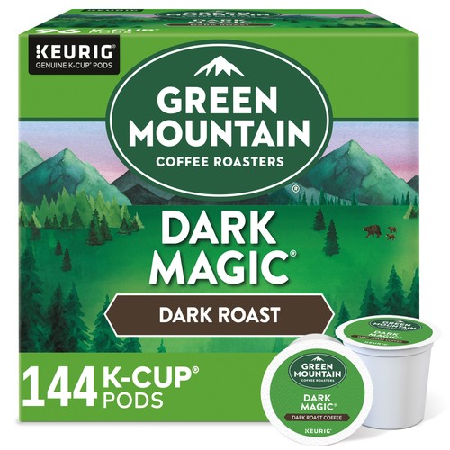 Green mountain coffee dark - green,