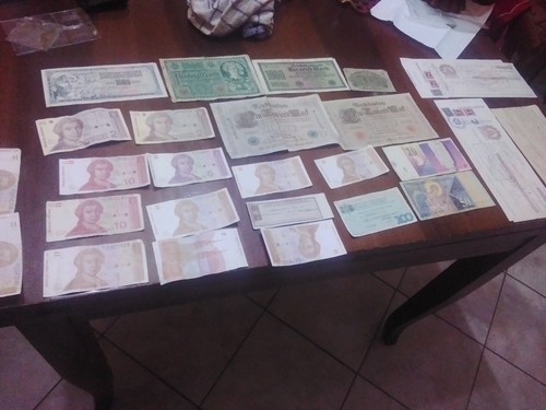 Pezzi banconote mondiali - pezzi, 21