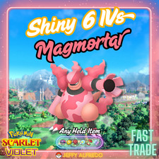 ✨️ Shiny 6IV Magmortar ✨