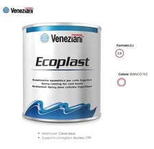 ECOPLAST EPOSSIDICO VENEZIANI 2,5 LT SMALTO RIVESTIMENTO ALIMENTARE CELLE FRIGO