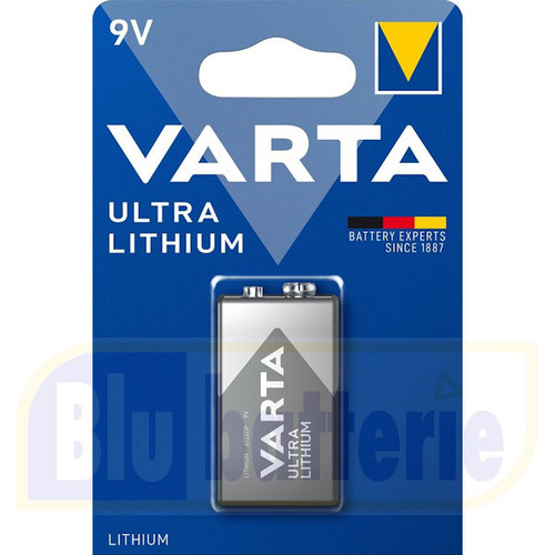 Blister batteria litio 9 - blister, 1