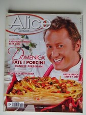 ALICE CUCINA 1991 N 4 Domenica Fate i Porcini/Luca Montersino Scuola Pasticceria