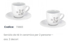 AD TREND SET 2 TAZZE DA THE'