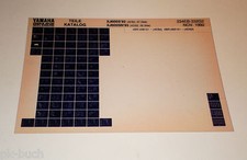 Microfiche Parts Catalog