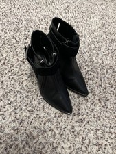 Stivaletti Tibi in pelle nera