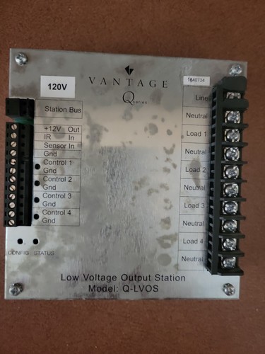 Vantage controls lvos 120 - vantage, q-lvos-120