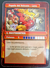 GORMITI serie 1 Prima IL MASTODONTICO carta italiana - senza personaggio
