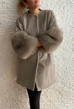 Rabbit Coat With Fox