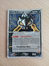 Pokemon Raikou Ex 108/107 Ex Eng