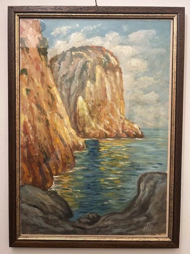Olio cartoncino 35x50 - olio,