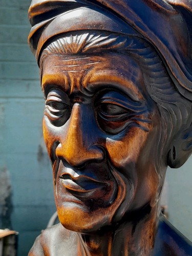 Vintage balinese hand carved - balinese,