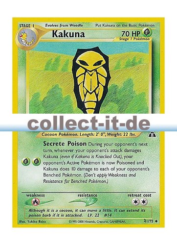 Pokemon neo discovery - 41/75,