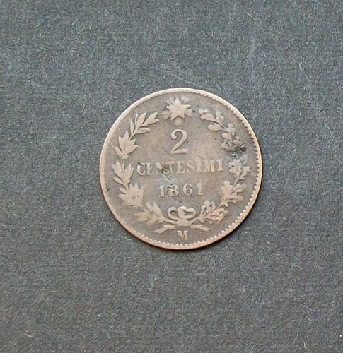 Centesimi 1861 zecca - 2,