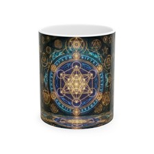 Tazza Mandala Geometria Sacra