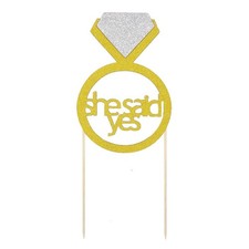  5 Pcs Topper Torta Nuziale Addobbi Matrimonio Toppers Feste Di Fidanzamento