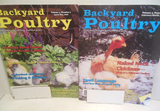 Backyard Poultry Magazine LOT