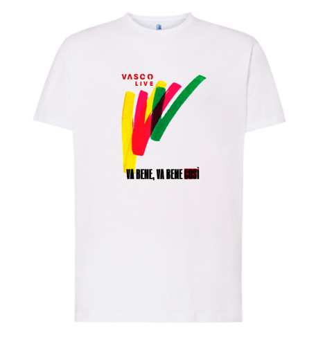 Tshirt vasco rossi bene - rossi,
