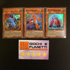 LOTTO 3 CARTE MEK FORTEZZA italiano YUGIOH rarità ULTRA E SUPER yu-gi-oh! AFFARE