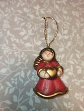 Thun addobbo da appendere Natale Angelo piccolo angioletto cuore rosso