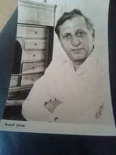 Biglietto autografo Rudolf Ulrich -non firmato-