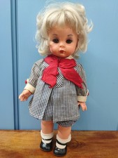 BAMBOLA FURGA CAROLINA 41cm GIOCATTOLO VINTAGE ANNI '60/'70 SLEEPING EYES DOLL