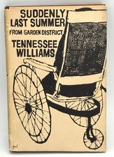 Suddenly Last Summer - Tennessee Williams 1st EDITION HCDJ  1958 GOOD VINTAGE