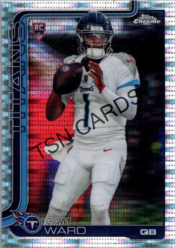 2025 nfl topps chrome - nfl, ward