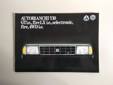Depliant brochure Lancia Autobianchi Y10 - III/1991