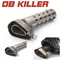 DB Killer Silenziatore per Tubo di Scarico Moto Universale Modello Akrap…