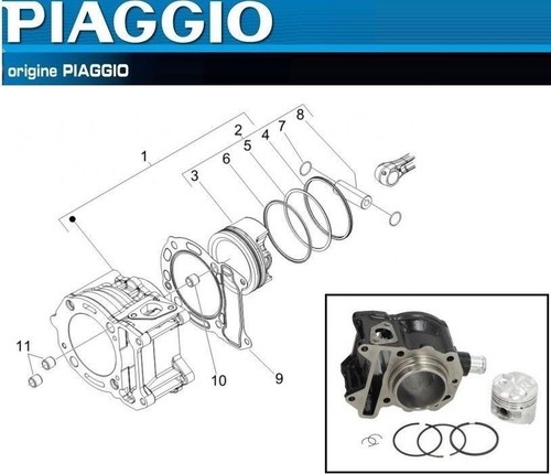 Kit cilindro gruppo - kit,