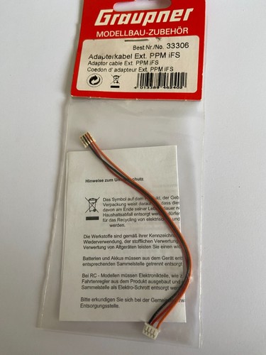 Cavo adattatore graupner ext - adattatore,