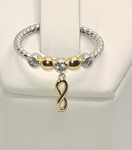 Anello infinito argento 925 - anello,