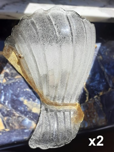 Coppia applique murano - coppia, di