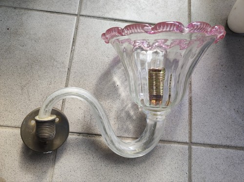 Lampada applique vetro di - vetro,