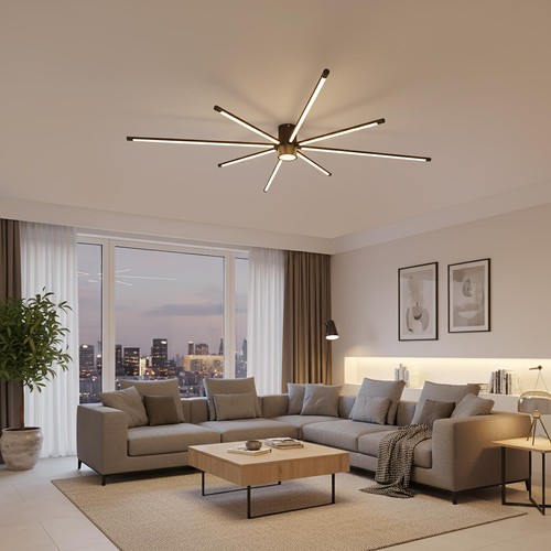 Plafoniera led 42w design - plafoniera,