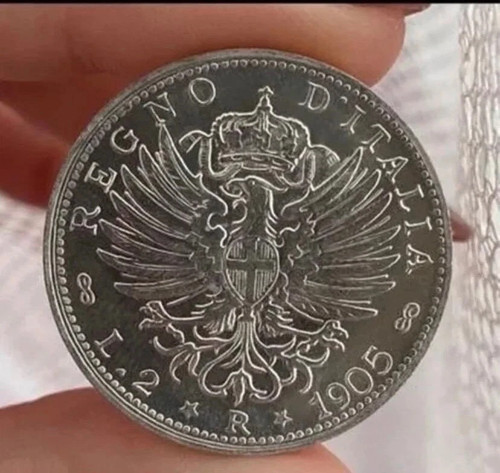 Kingdom italy lire - of, 1905
