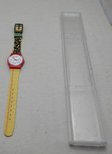 Orologio da polso SWATCH LADY QUARTZ LR 108 NOTEBOOK Ø 25 mm 1988 confezione originale