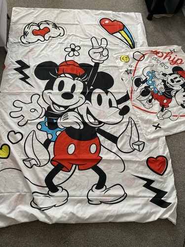 Set piumone singolo topolino - set,